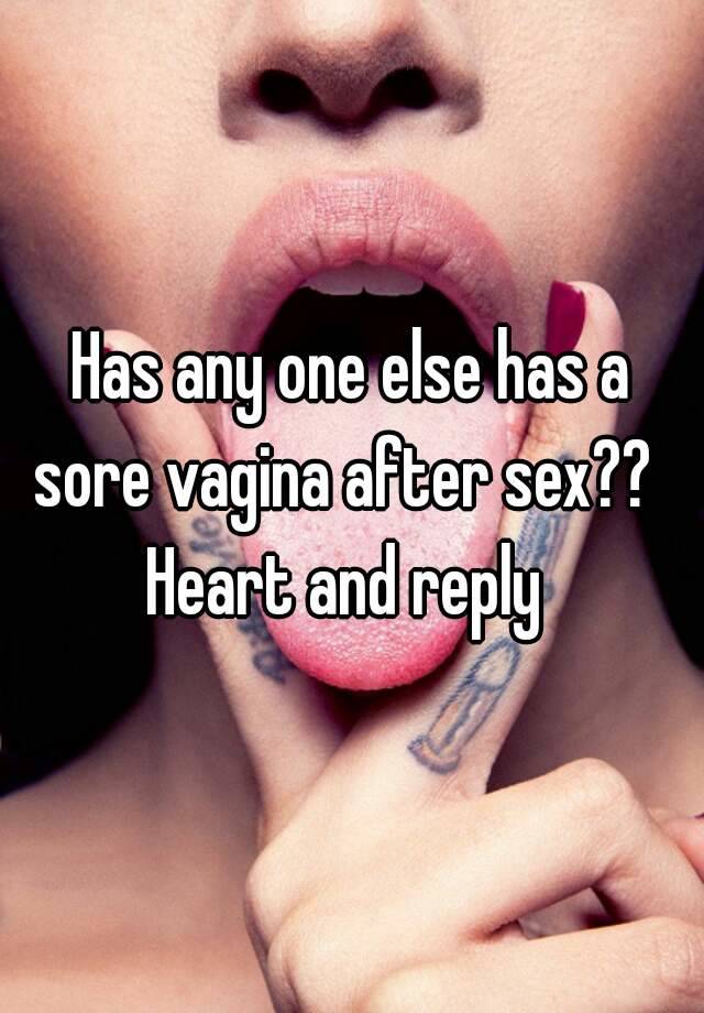 Sore After Sex